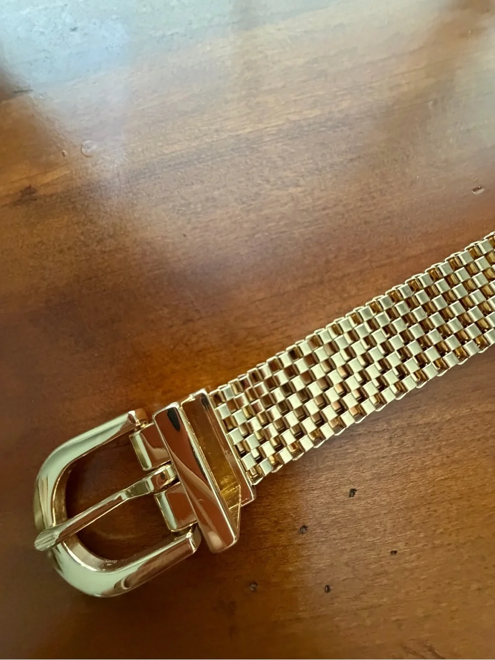 J. Crew Gold Mesh Skinny Belt - Picture 3 of 4